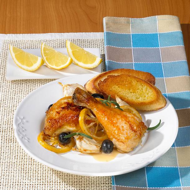 Griechisches Zitronenhuhn Rezept Griechisches Zitronenhuhn Rezept