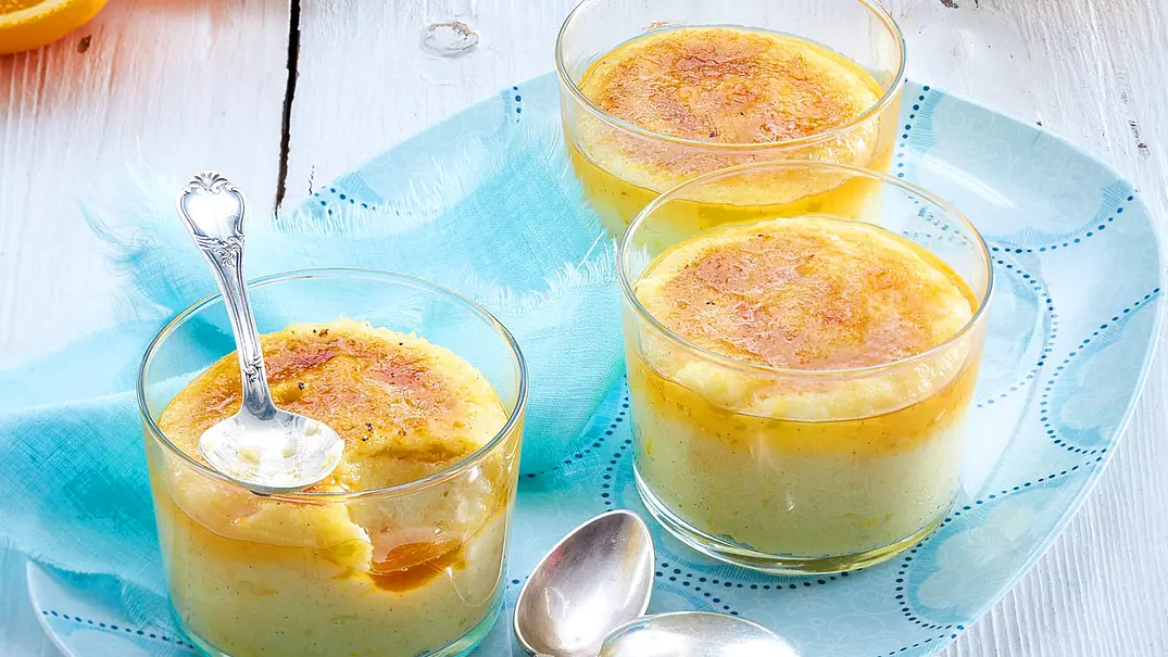Grießbrei brûlée mit Orangen Rezept - Foto: LECKER @ Bauer Media Group Grießbrei brûlée mit Orangen Rezept - Foto: LECKER @ Bauer Media Group