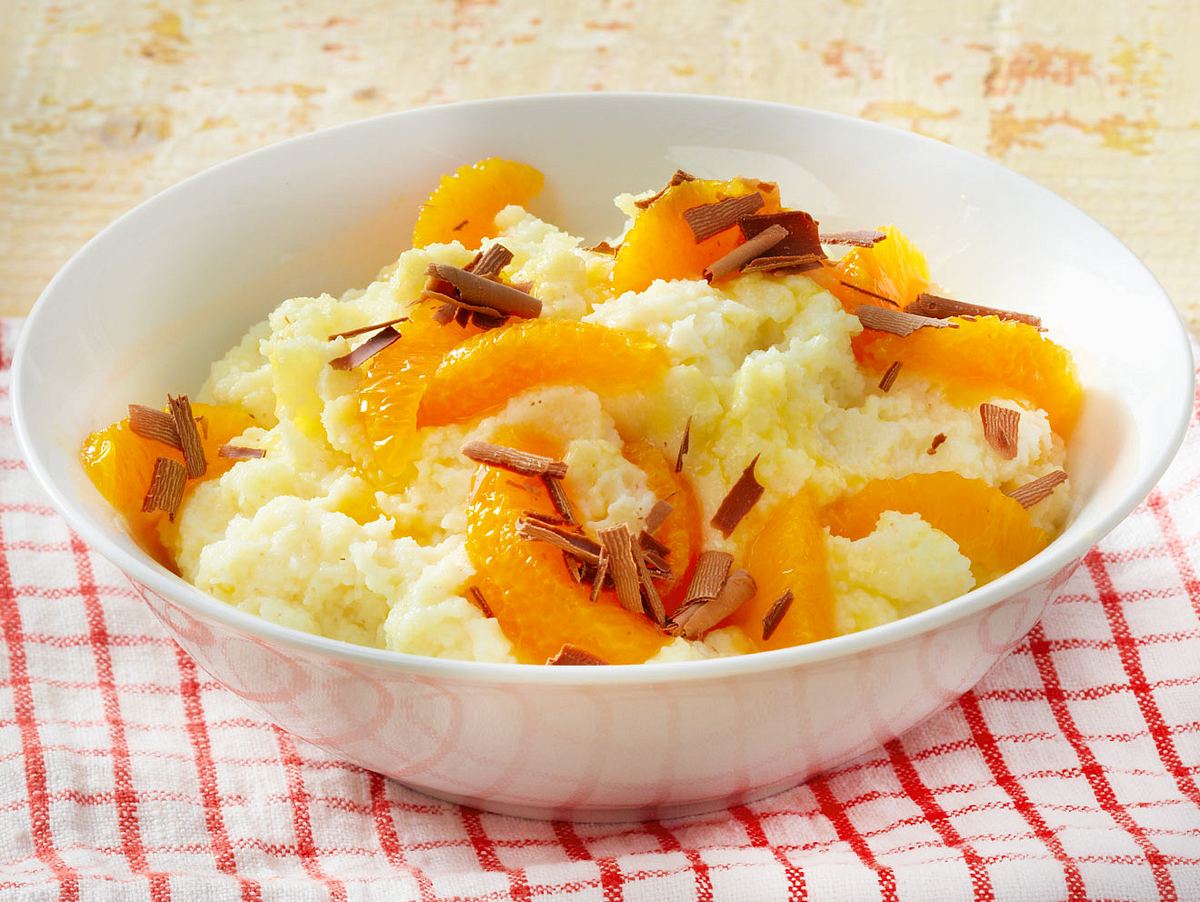 Grießbrei mit Orange Rezept