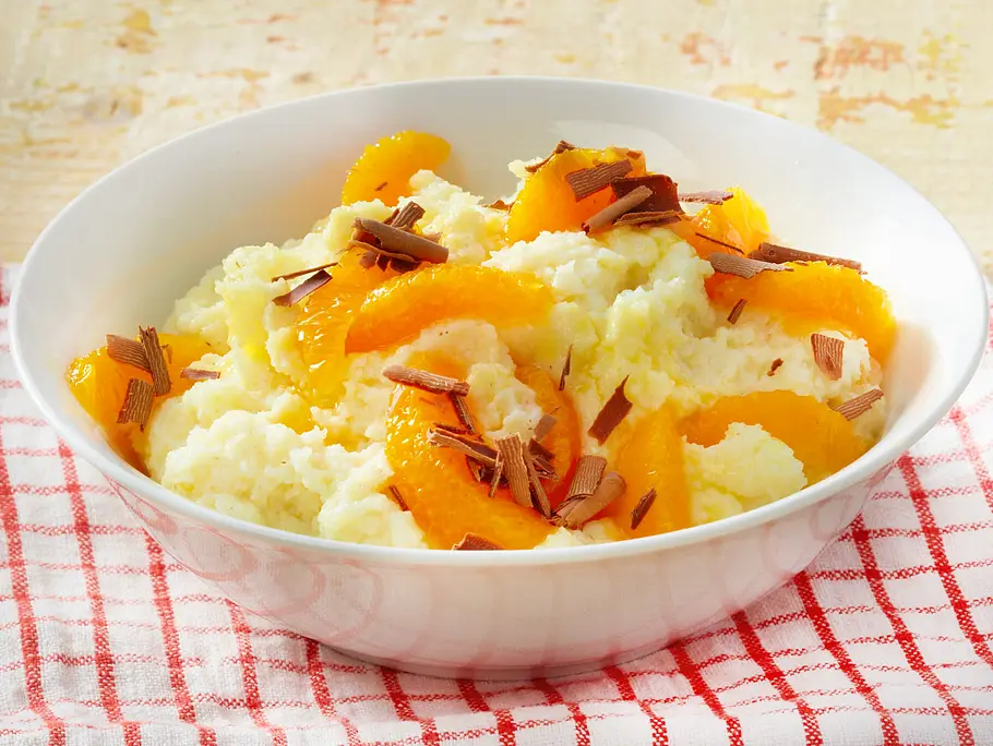 Grießbrei mit Orange Rezept Grießbrei mit Orange Rezept