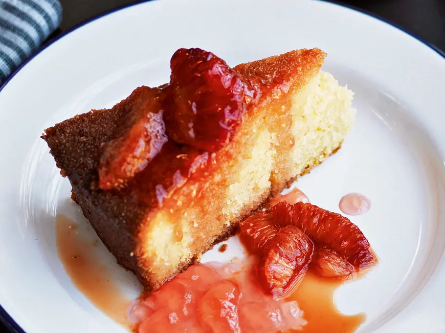 Grießkuchen mit Aperol-Orangen Rezept