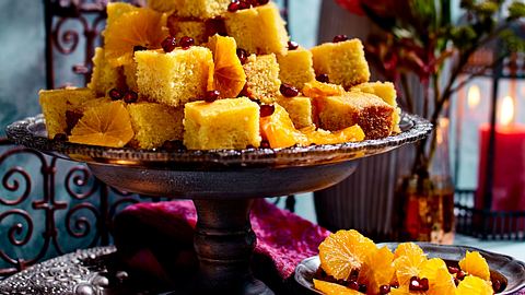 Grießkuchen mit Orangensalat Rezept - Foto: House of Food / Bauer Food Experts KG