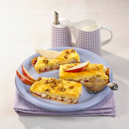 Grieß-Birnenkuchen Rezept Grieß-Birnenkuchen Rezept