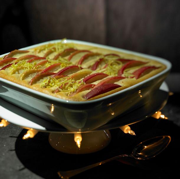Grieß-Quark-Auflauf mit Äpfeln Rezept Grieß-Quark-Auflauf mit Äpfeln Rezept