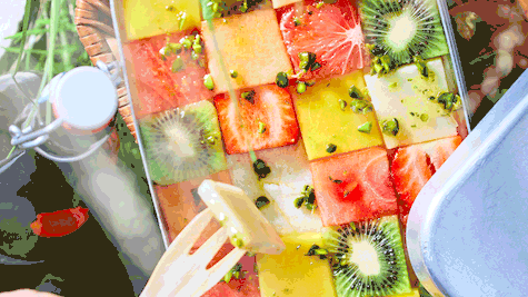 Griess-To-Go mit Fruchtwürfeln Rezept - Foto: House of Food / Bauer Food Experts KG