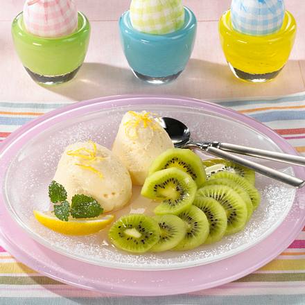 Grießnocken mit Kiwi Rezept Grießnocken mit Kiwi Rezept