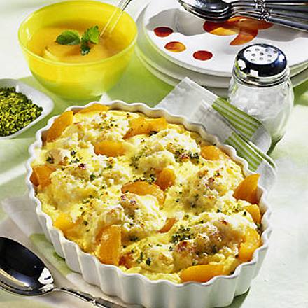 Grießnocken mit Topfenguss Rezept Grießnocken mit Topfenguss Rezept