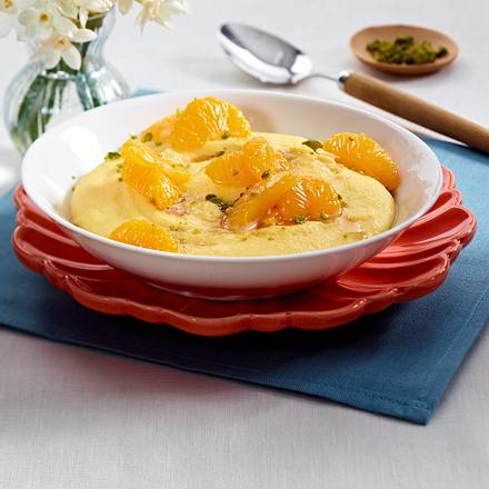 Grießpudding mit Mandarin-Orangen Rezept