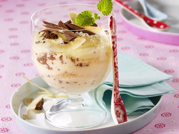 Grießpudding mit Schokolade und Kokos Rezept
