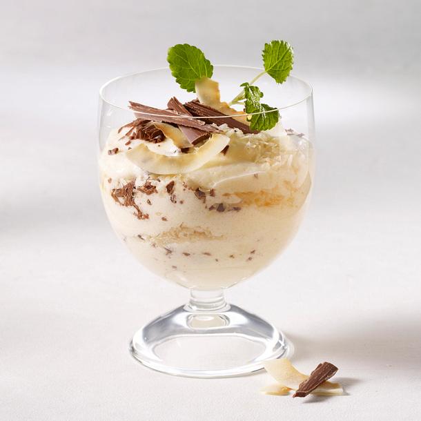 Grießpudding mit Schokolade und Kokos Rezept Grießpudding mit Schokolade und Kokos Rezept