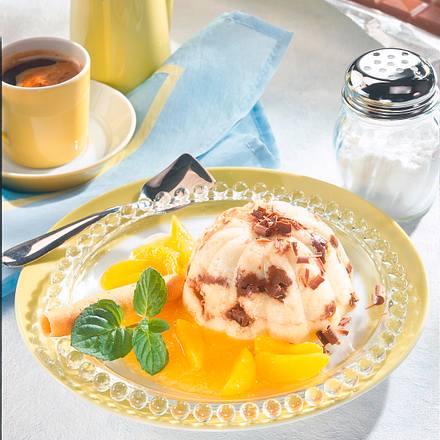 Grießpudding mit Schokostückchen Rezept