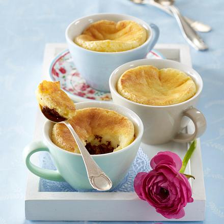Grießtörtchen mit Schokokern Rezept Grießtörtchen mit Schokokern Rezept