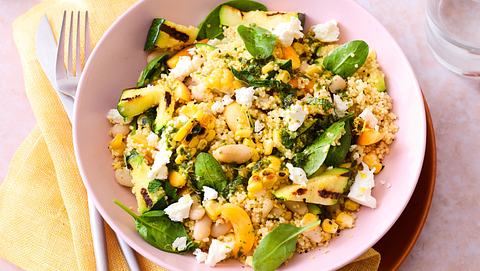 Grillsalat mit Basilikum-Öl Rezept - Foto: House of Food / Bauer Food Experts KG