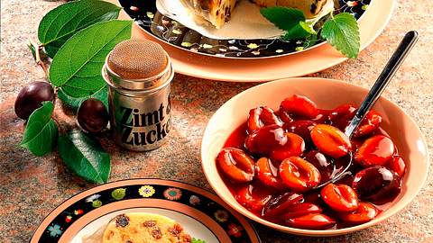 Großer Hans mit Zwetschenkompott Rezept - Foto: Neckermann