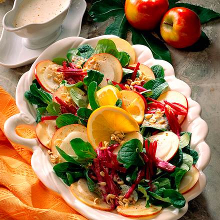 Große Salatplatte Rezept