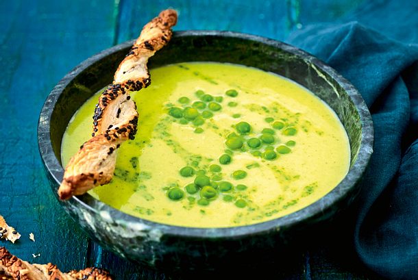 Grün(d)lich-satt-Gemüsesüppchen Rezept