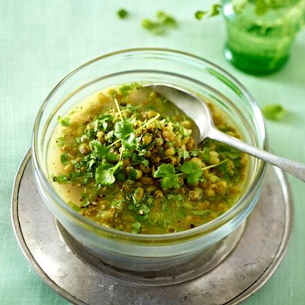 Grüne Mungobohnensuppe Rezept Grüne Mungobohnensuppe Rezept