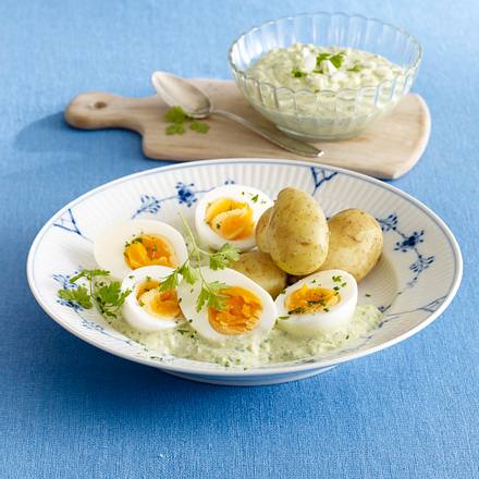 Grüne Soße mit neuen Kartoffeln Rezept Grüne Soße mit neuen Kartoffeln Rezept