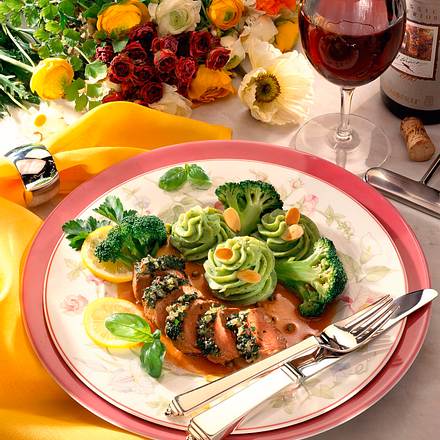 Grüner Lammteller Rezept