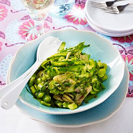 Grüner Spargelsalat Rezept