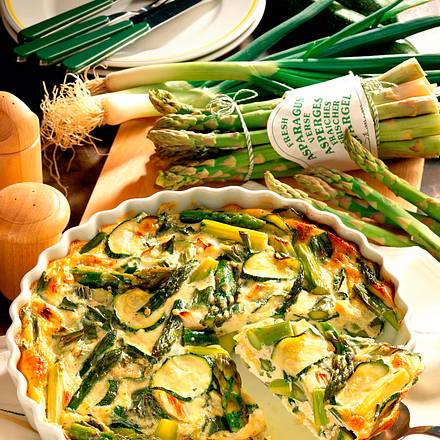 Grünes Spargelgratin Rezept Grünes Spargelgratin Rezept