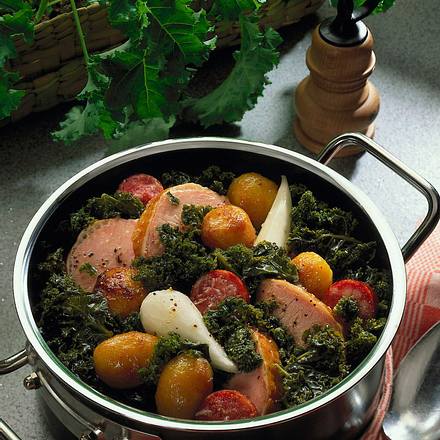 Grünkohl süßlich abgeschmeckt Rezept