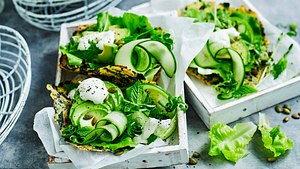 Kale-Wraps Grüner wirds nicht Rezept - Foto: Image Professionals