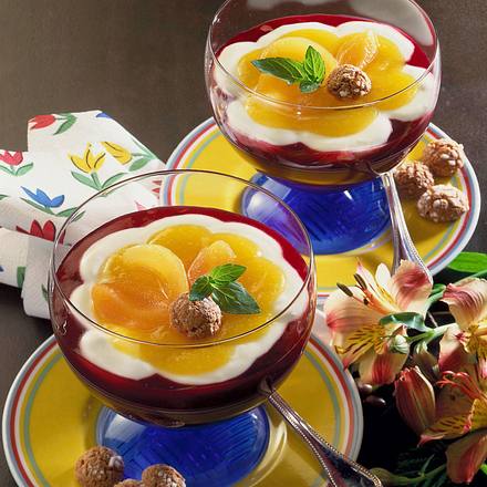 Grütze, Quark und Aprikosen Rezept Grütze, Quark und Aprikosen Rezept