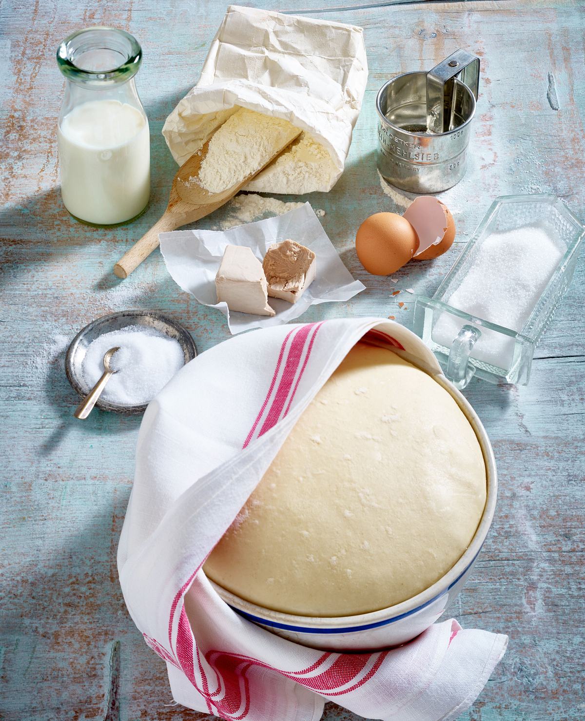 Grundteig für selbgemachtes Brot Rezept