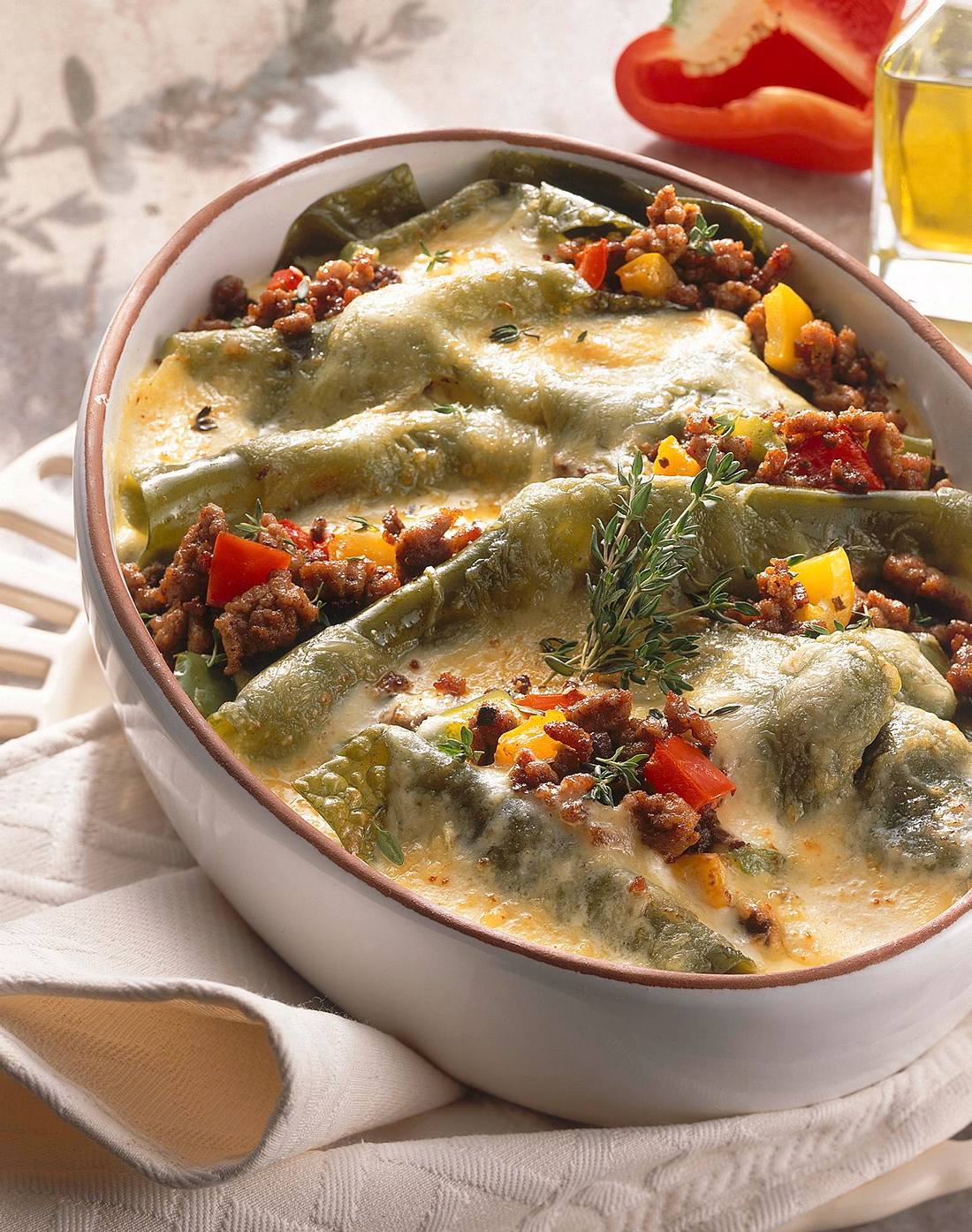 Grüne Lasagne Rezept | LECKER
