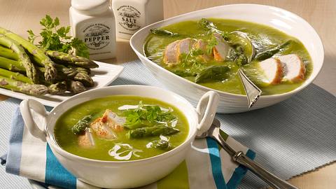 Grüne Spargelcremesuppe Rezept - Foto: House of Food / Bauer Food Experts KG