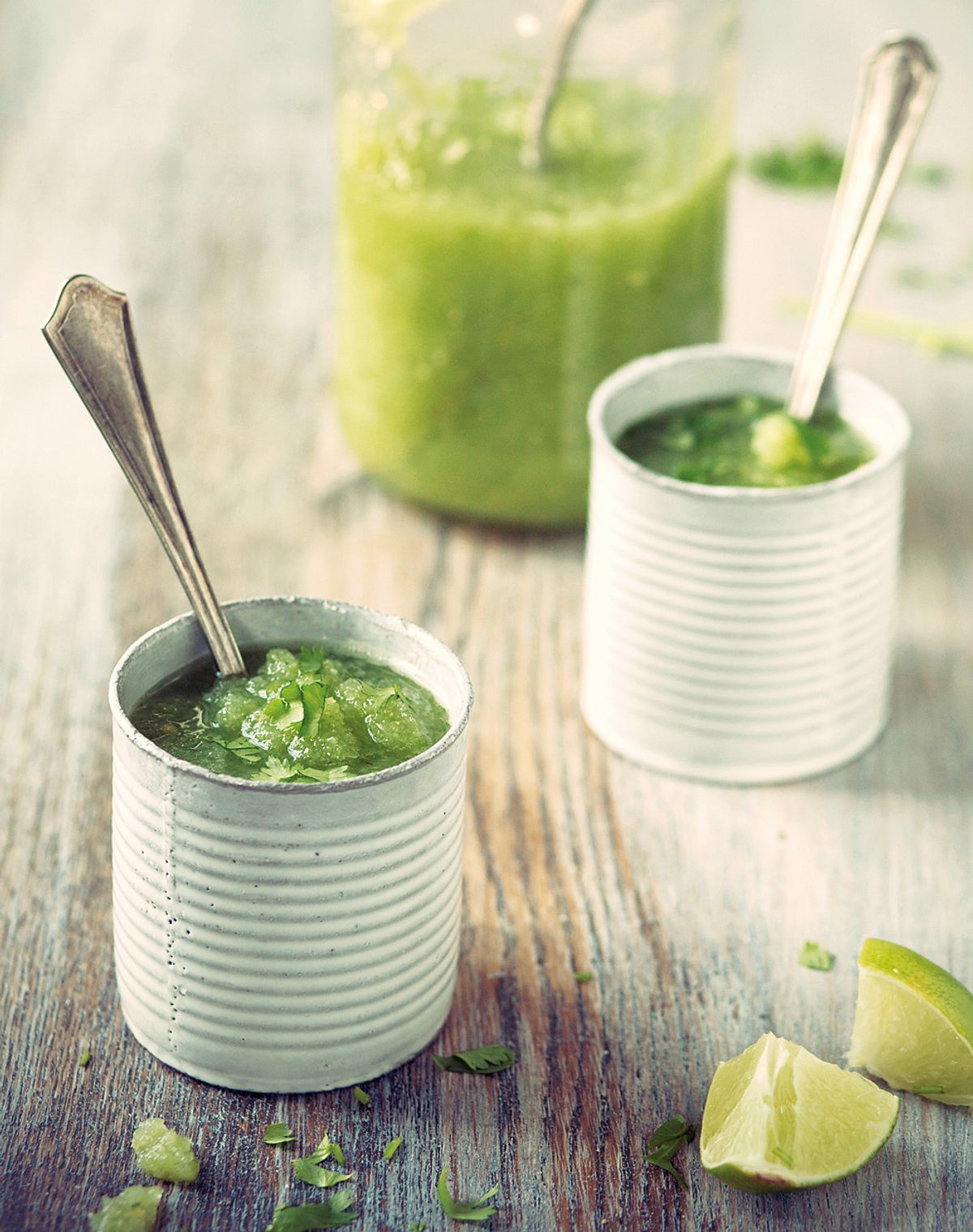 Grüner Gazpacho für den Mädchenabend Rezept