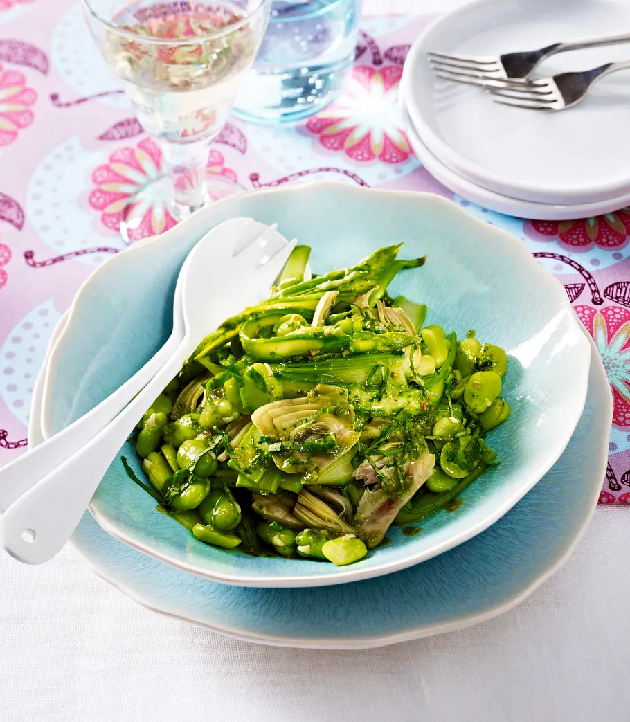 Grüner Spargelsalat Rezept Grüner Spargelsalat Rezept