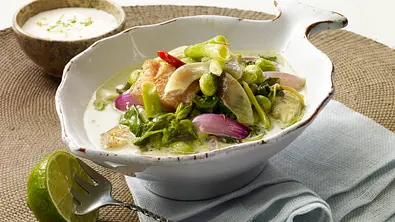Grünes Fischcurry Rezept - Foto: LECKER @ Bauer Media Group