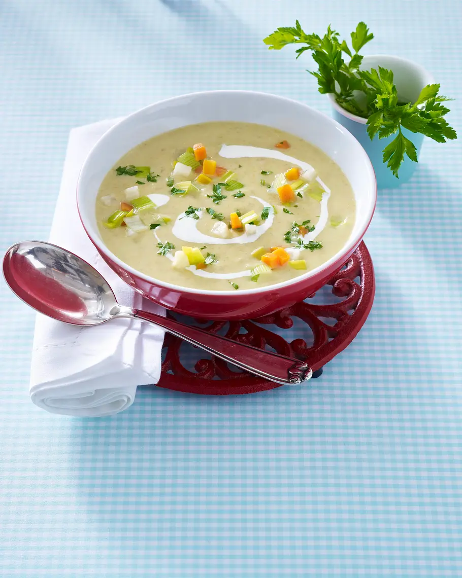 Grünkern-Gemüse-Suppe Rezept