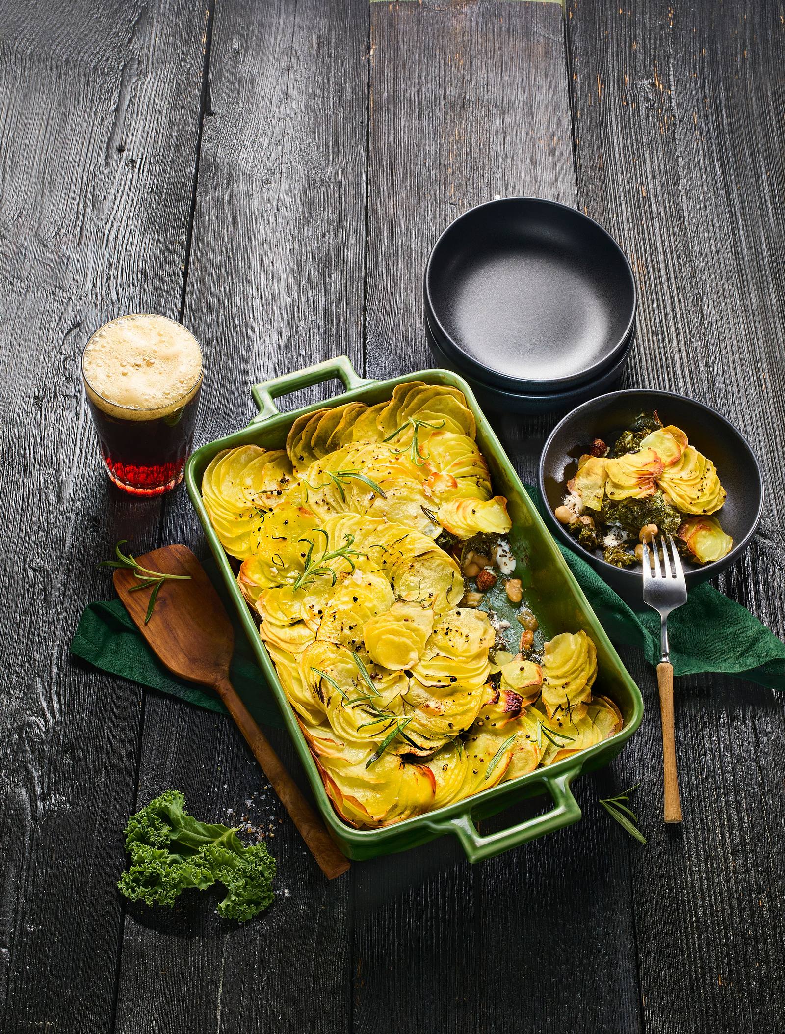 Kartoffel Gratin Vegetarisch
