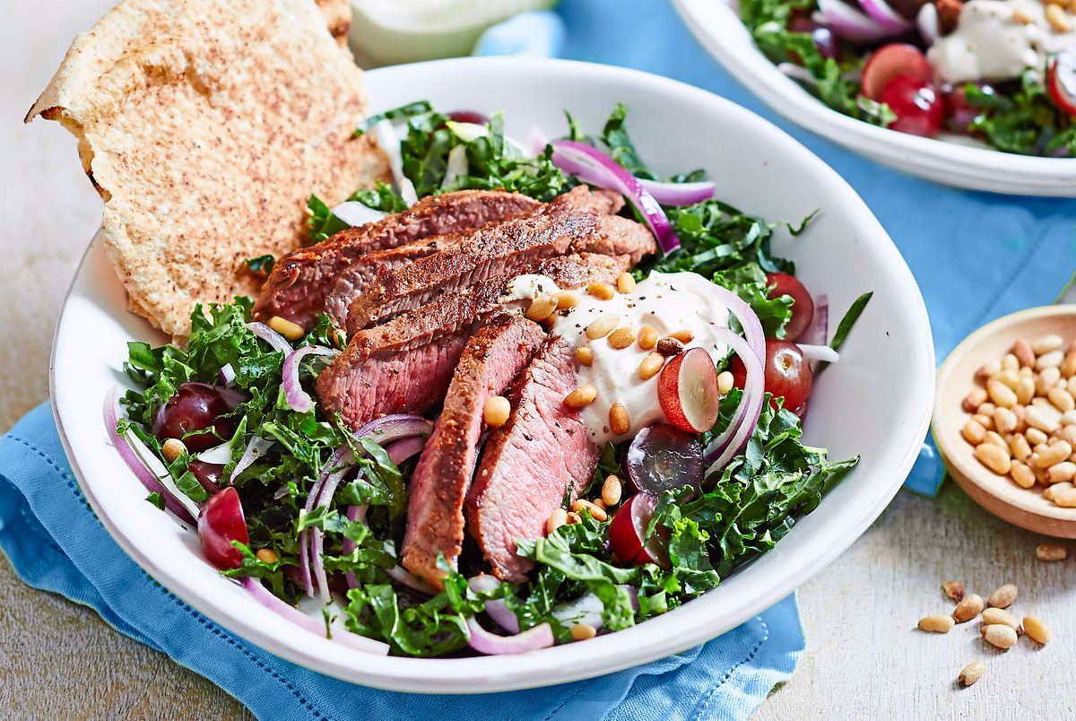 Grünkohlsalat mit Abwehrkräften Rezept