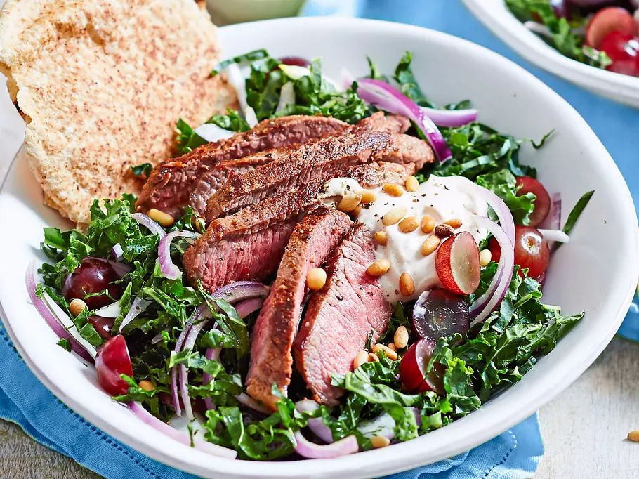 Grünkohlsalat mit Abwehrkräften Rezept