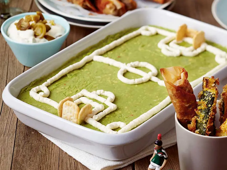 Guacamole-Stadion Rezept
