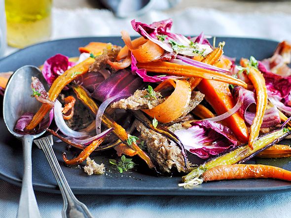 Veganes Mittagessen Sättigende Hauptgerichte Lecker