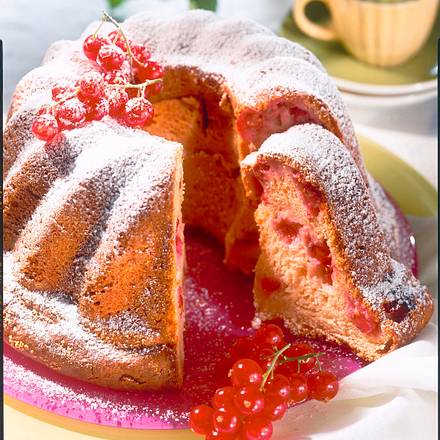 Gugelhupf Mit Roten Johannisbeeren Rezept LECKER