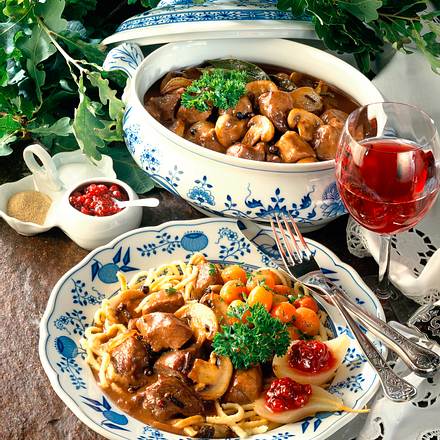 Gulasch nach Wildart Rezept Gulasch nach Wildart Rezept