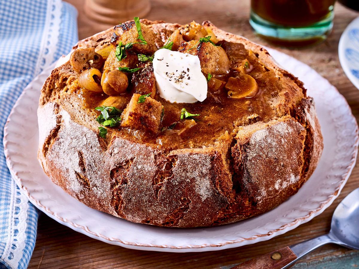 Gulaschsuppe mit Dunkelbier Rezept