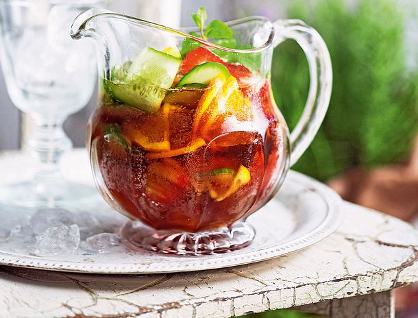 Gurken-Frucht-Bowle Rezept