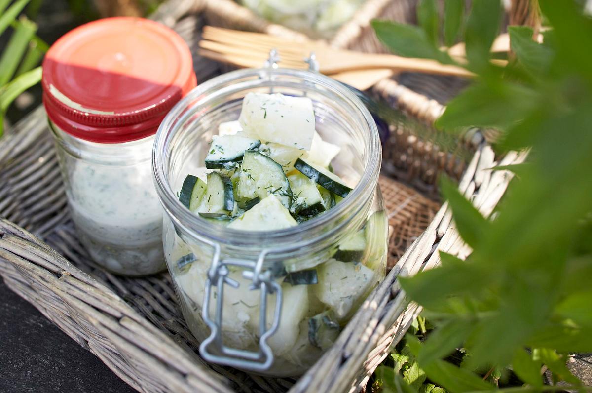 Gurken-Honigmelonen-Salat Rezept