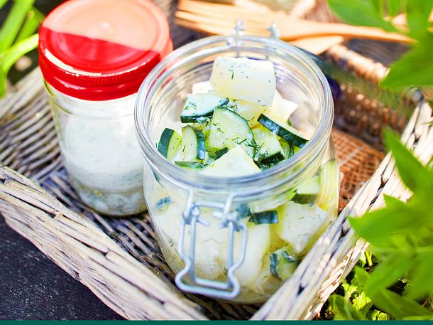 Gurken-Honigmelonen-Salat Rezept