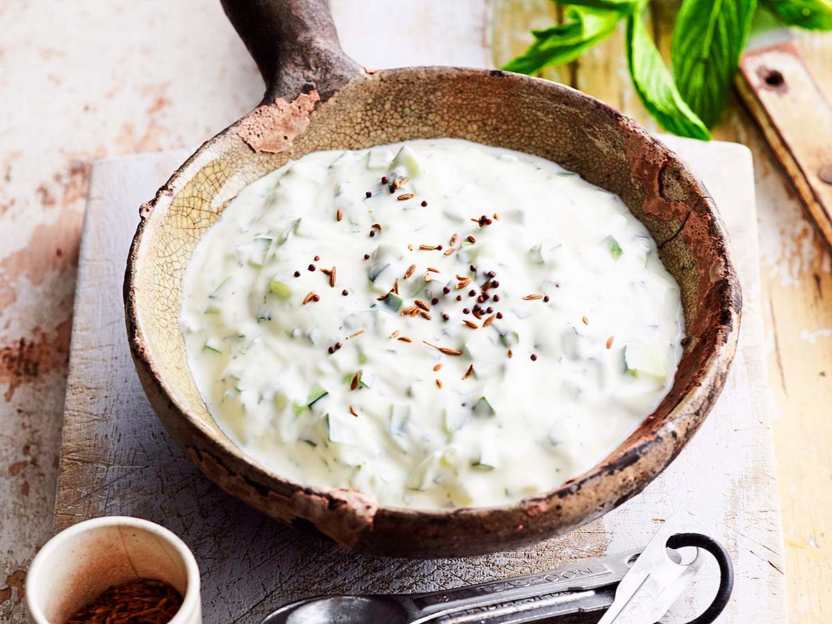 Gurken-Raita Rezept