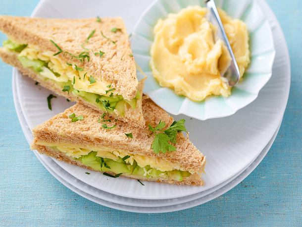 Gurken-Sandwiches Rezept Gurken-Sandwiches Rezept