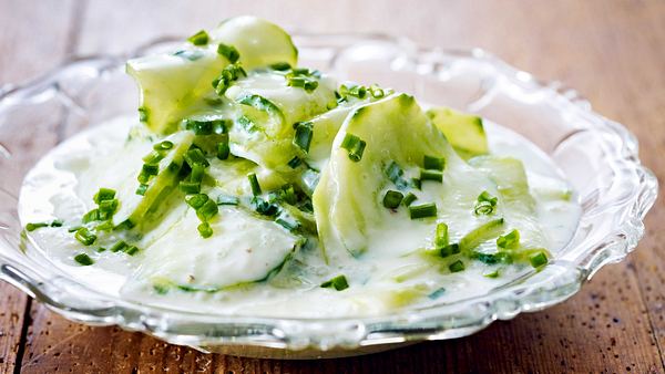 Gurkensalat mit Sahne Rezept - Foto: House of Food / Bauer Food Experts KG