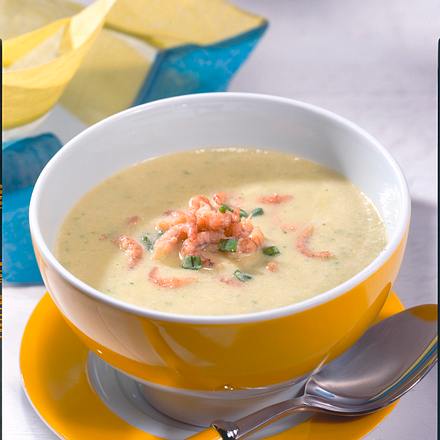 Gurkensuppe mit Krabben Rezept Gurkensuppe mit Krabben Rezept